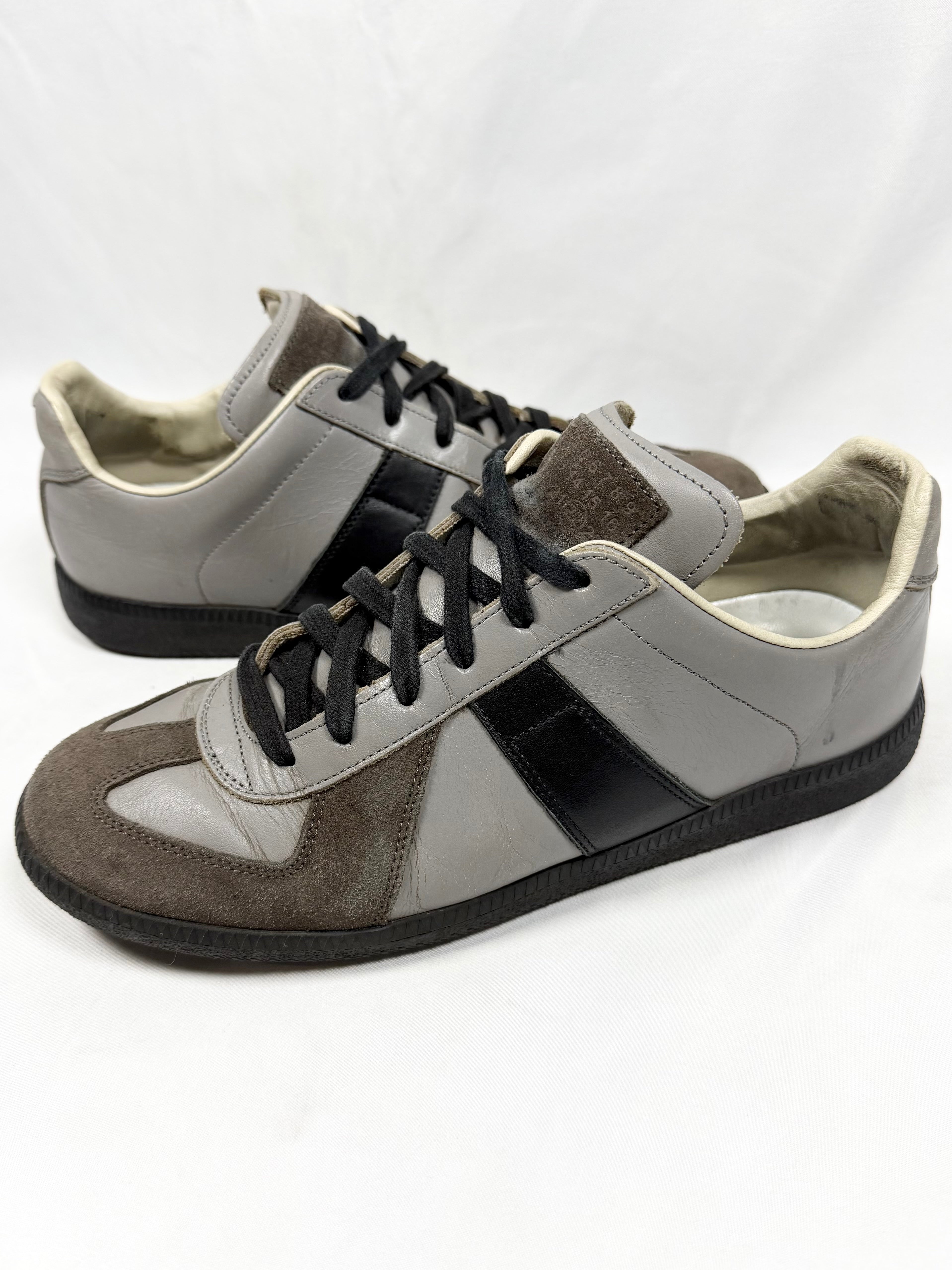 2010s Maison Margiela Two-Tone Grey Black GAT Replica Low