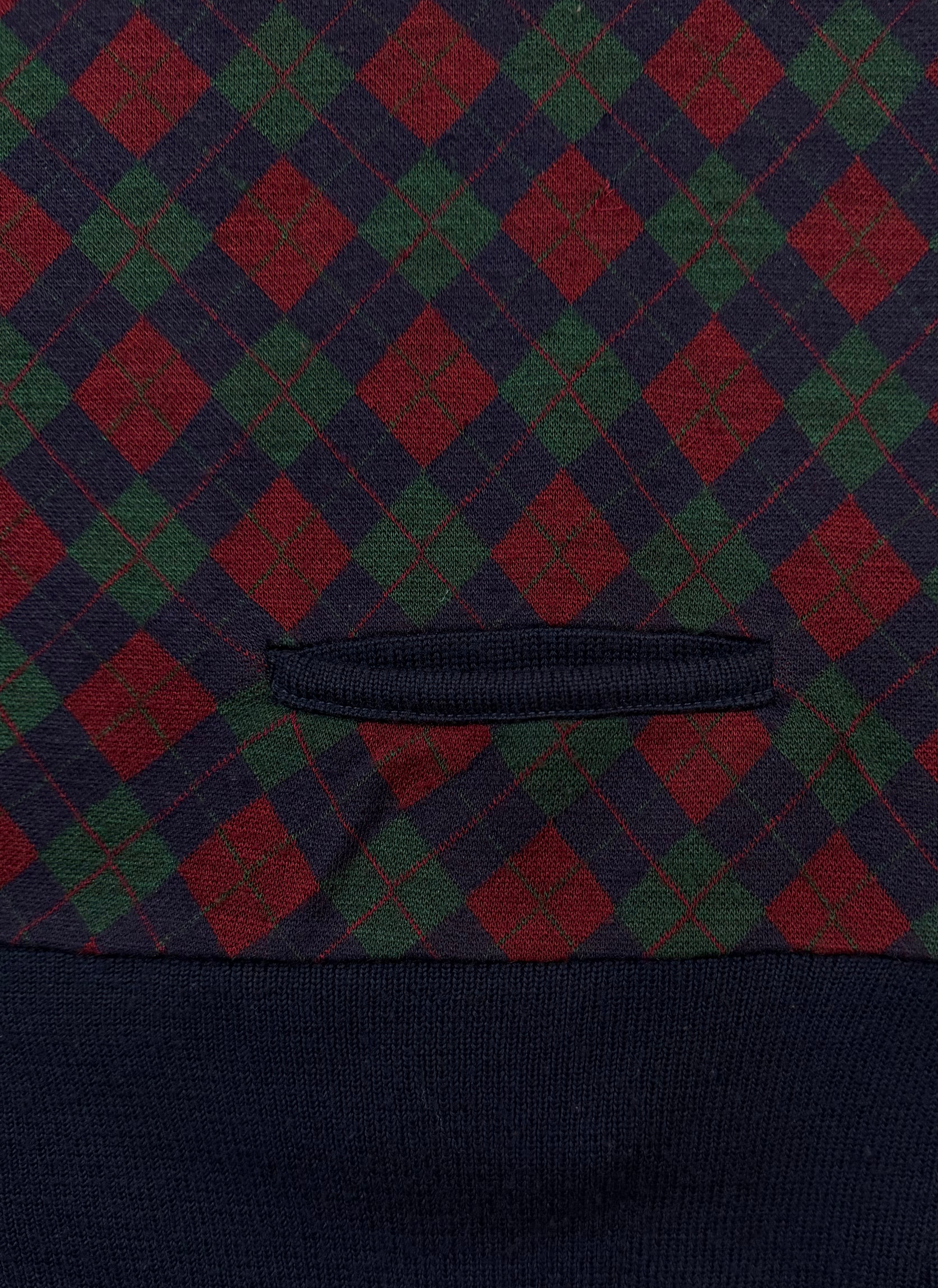 1990s Comme des Garçons Homme ‘Tartan Check’ Knit Vest