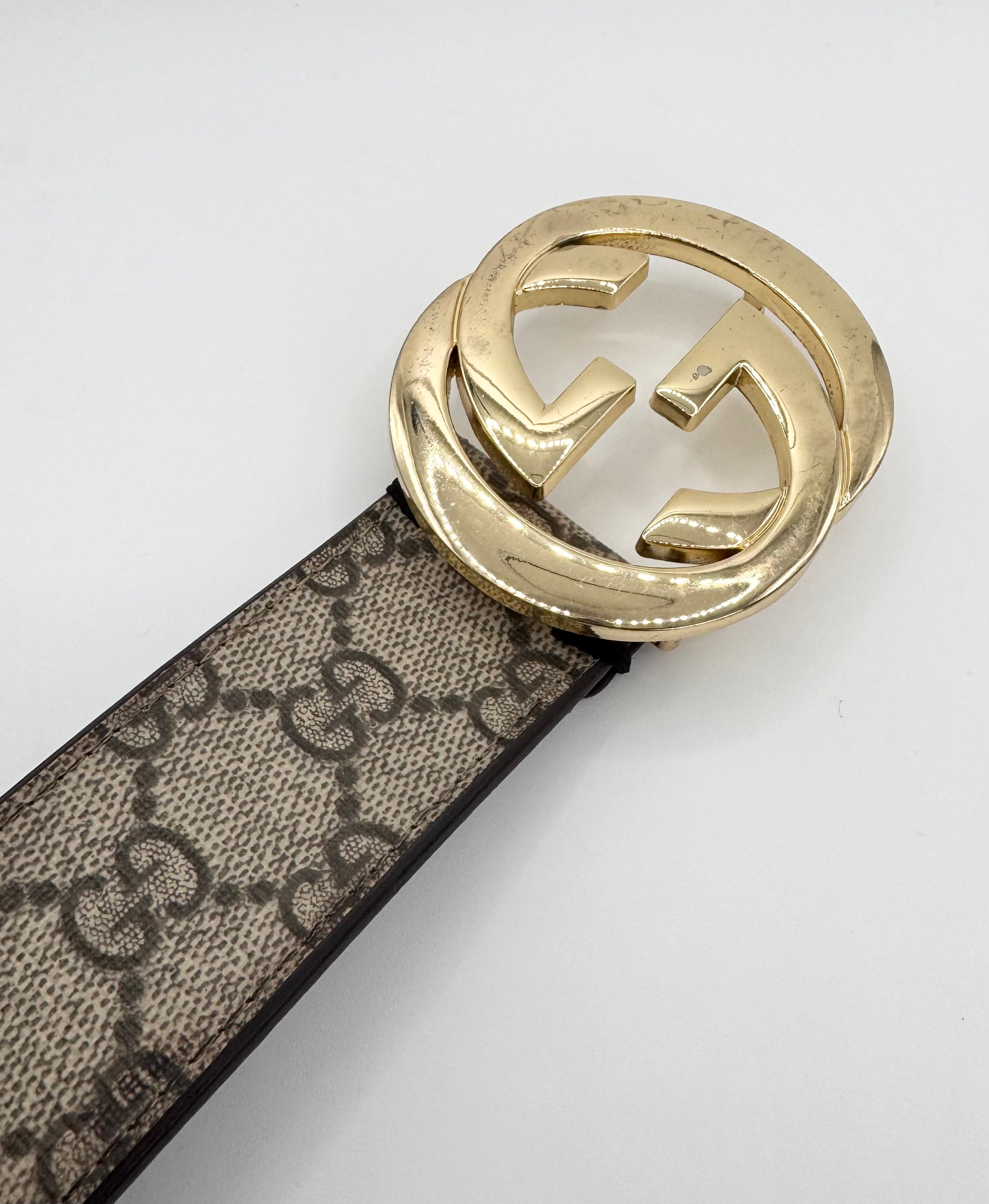 2000s Gucci Tom Ford ‘Supreme’ Interlocking G Belt