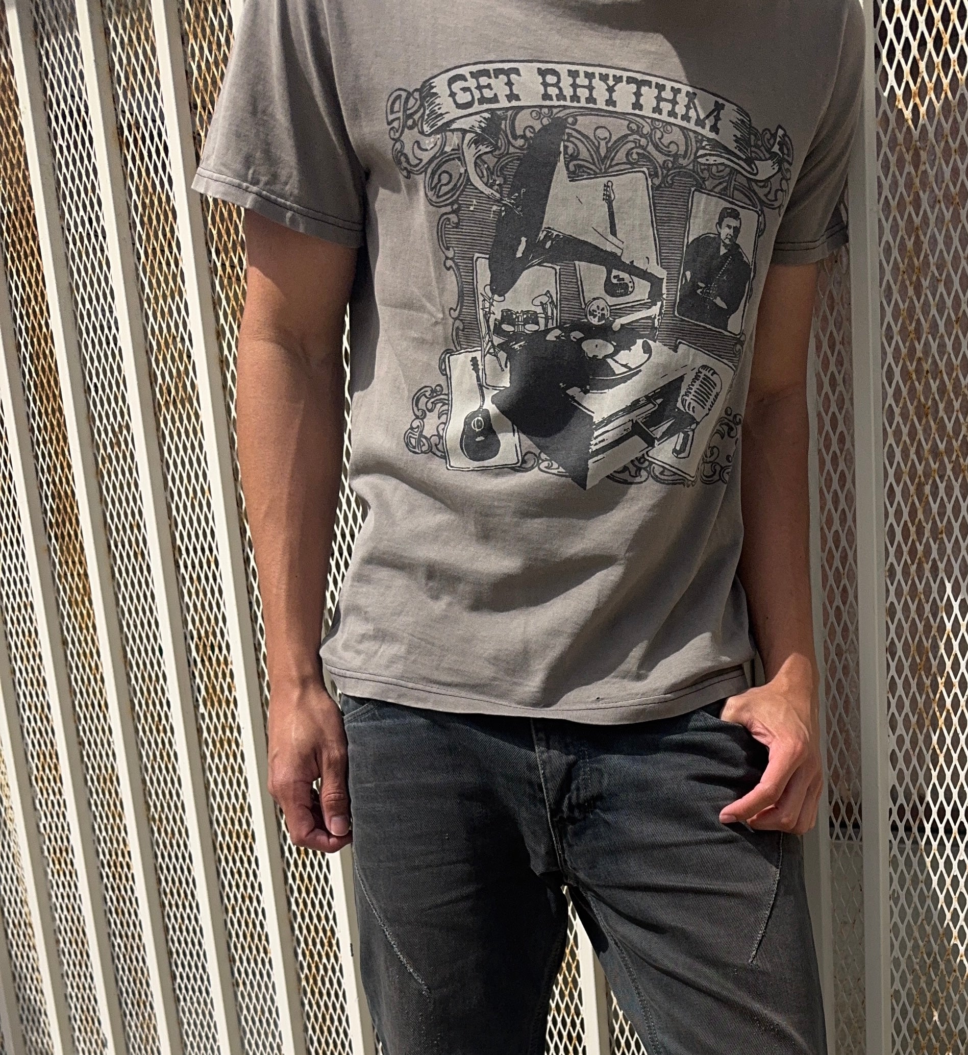 FW07 Number (N)ine “Love, God, Murder” Get Rhythm T shirt