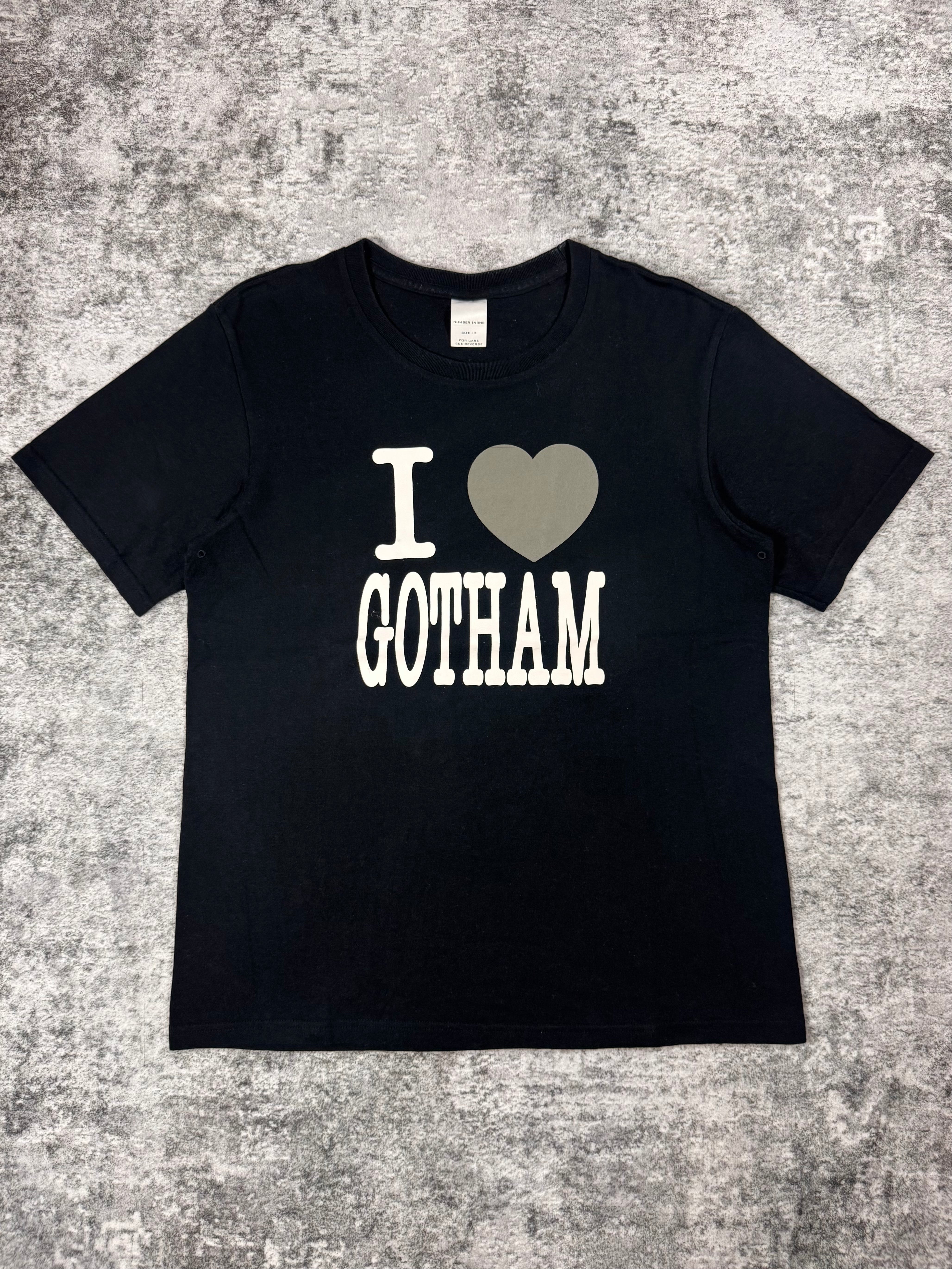 SS02 Number (N)ine “Modern Age” I Love Gotham T shirt