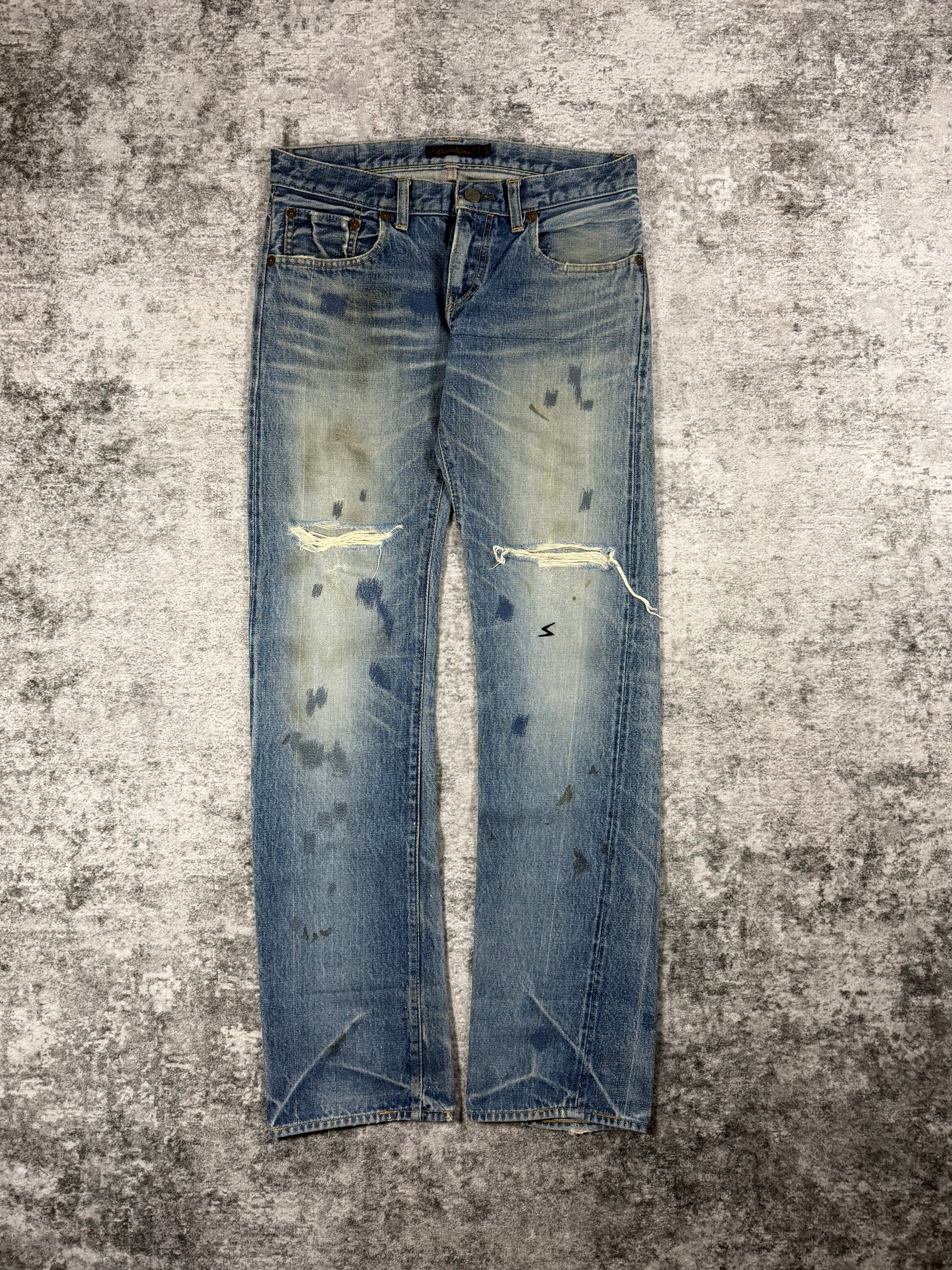 SS06 Undercover “T” Chuuut! Distressed Denim