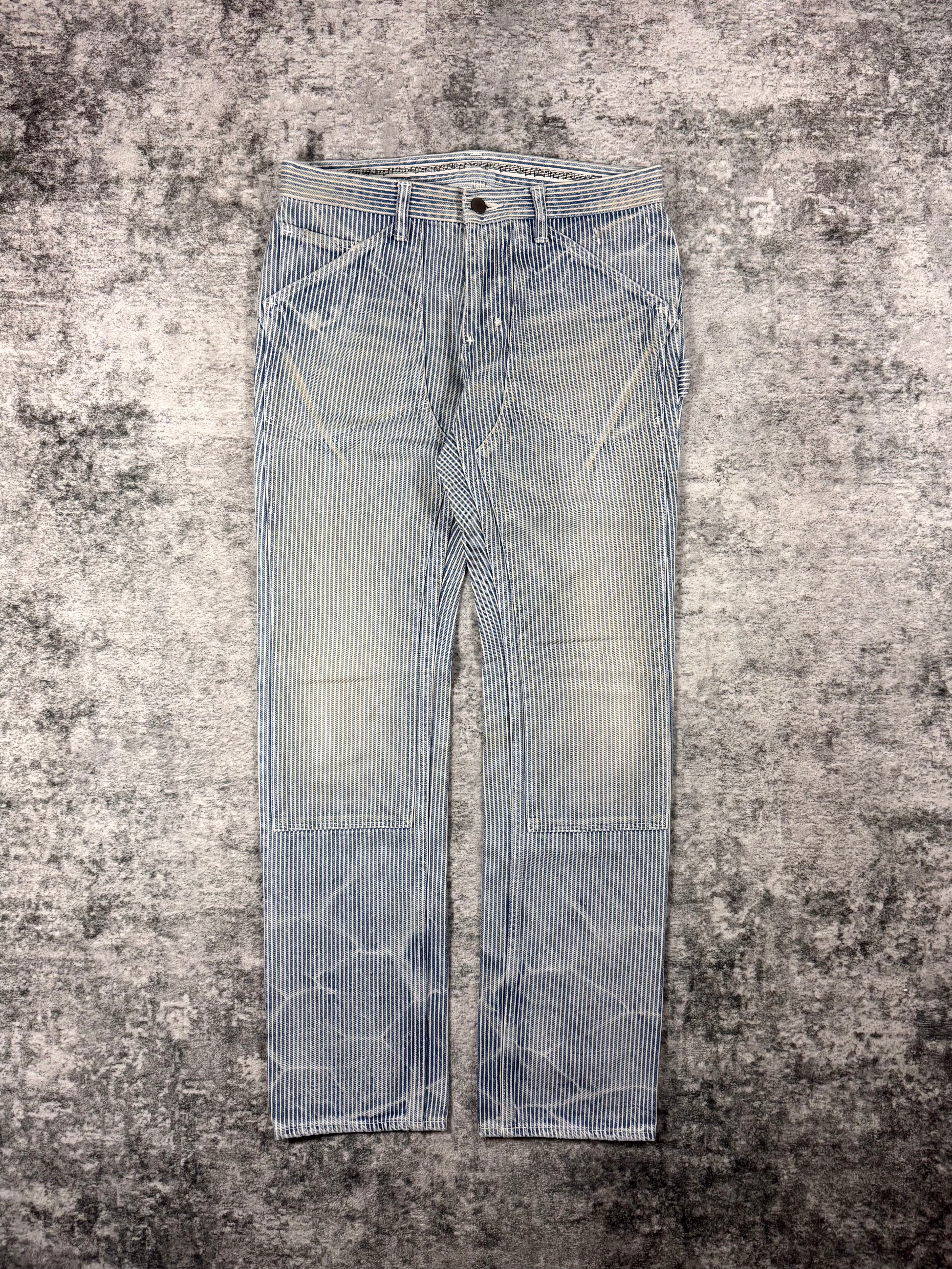 SS08 Number (N)ine “Birds” Hickory Striped Pain Denim