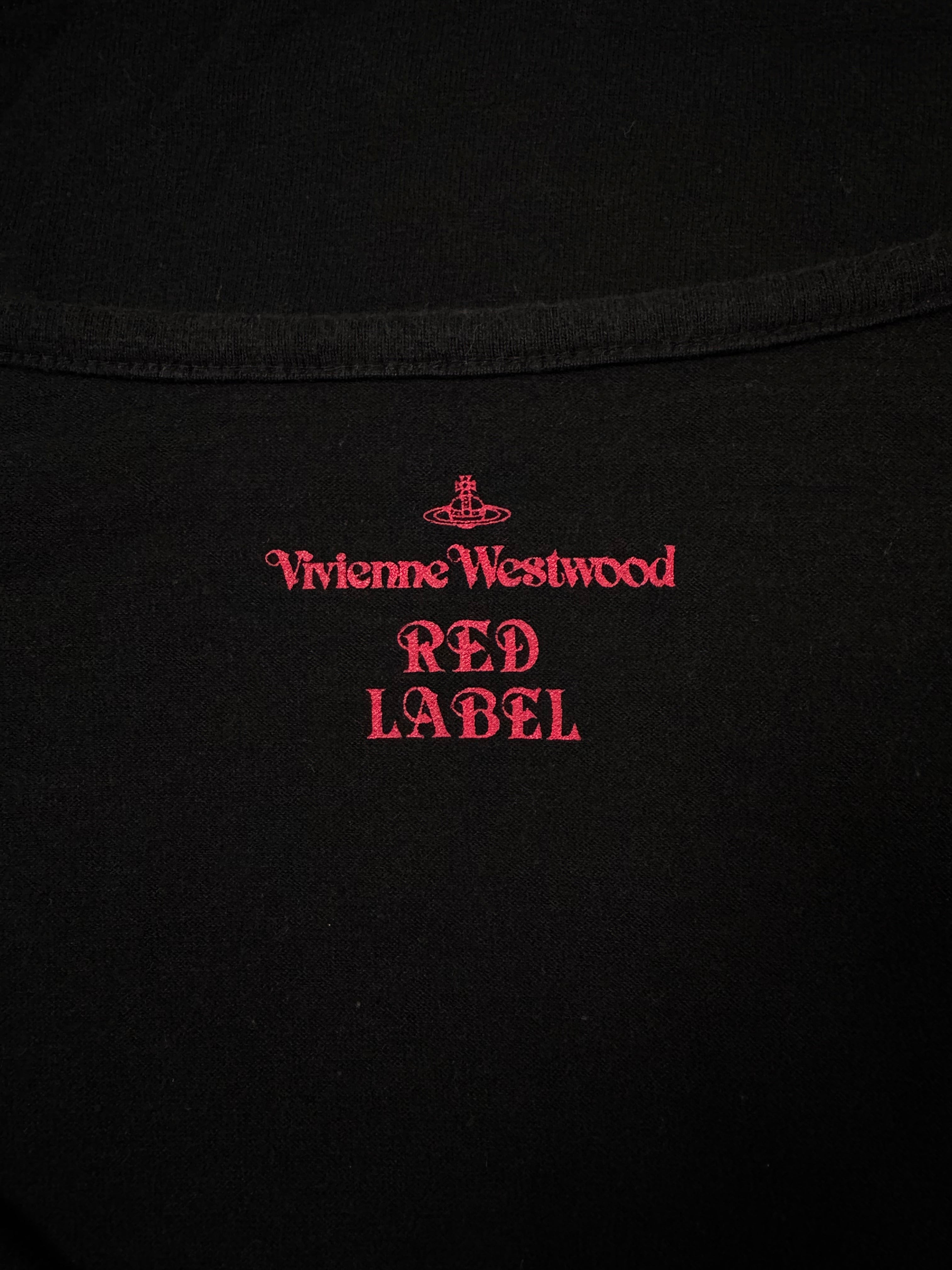 Vivienne Westwood Red Label Japan Union Jack Handprint Long Sleeve