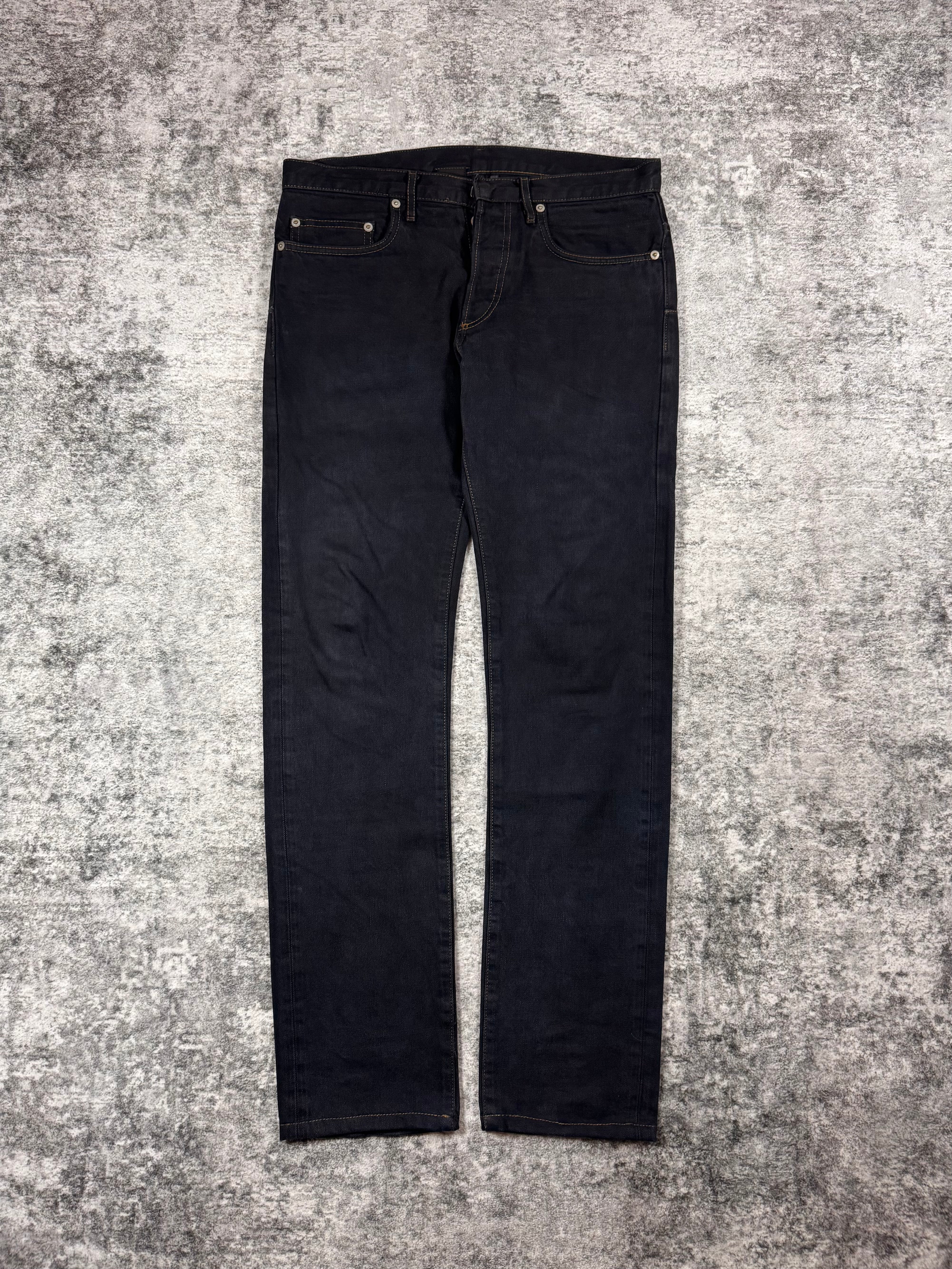 2000s Dior Homme Hedi Slimane ‘Black Overdye’ Denim