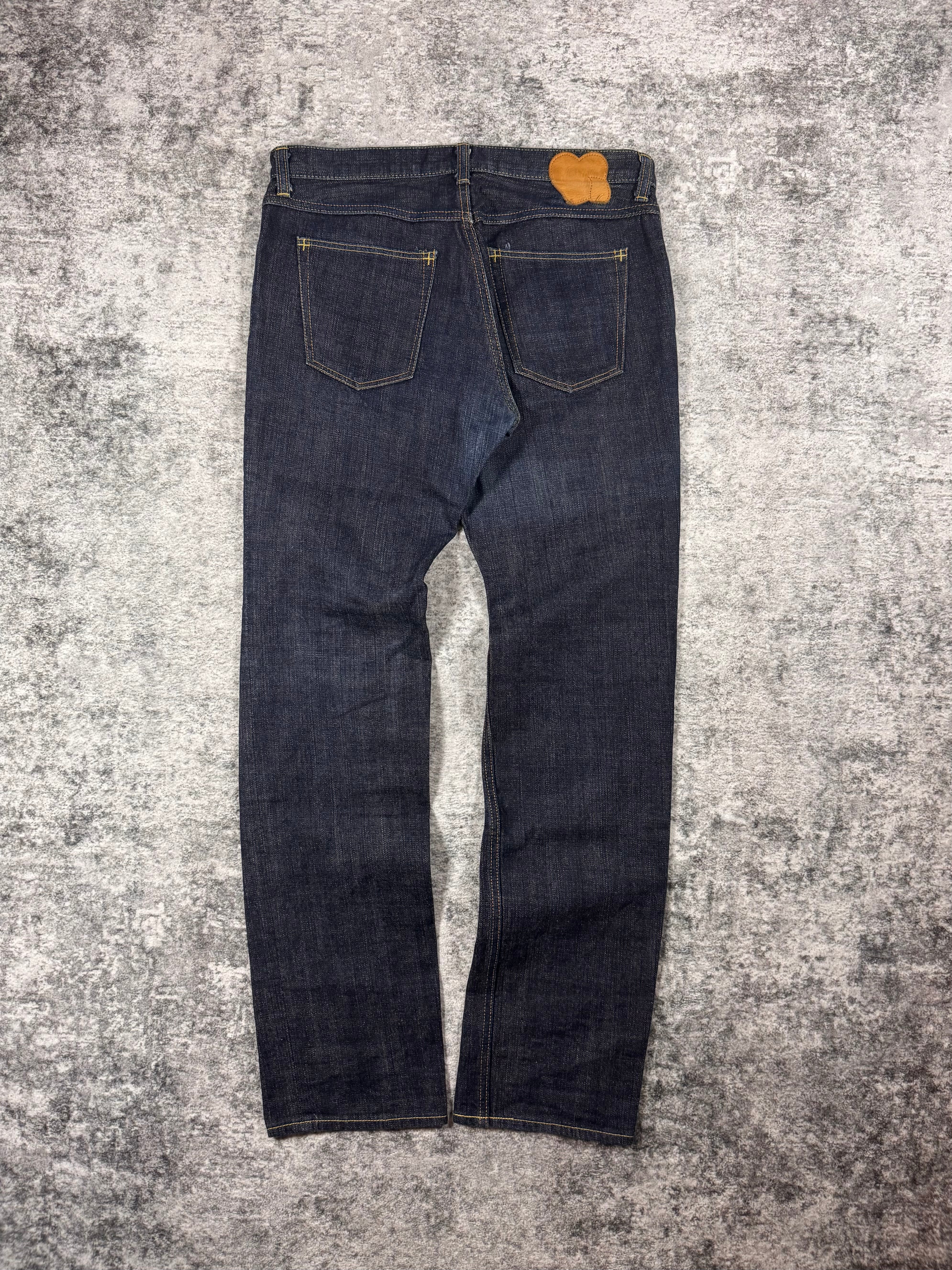 SS06 Number (N)ine “Welcome To The Shadows” Indigo Raw Pain Denim