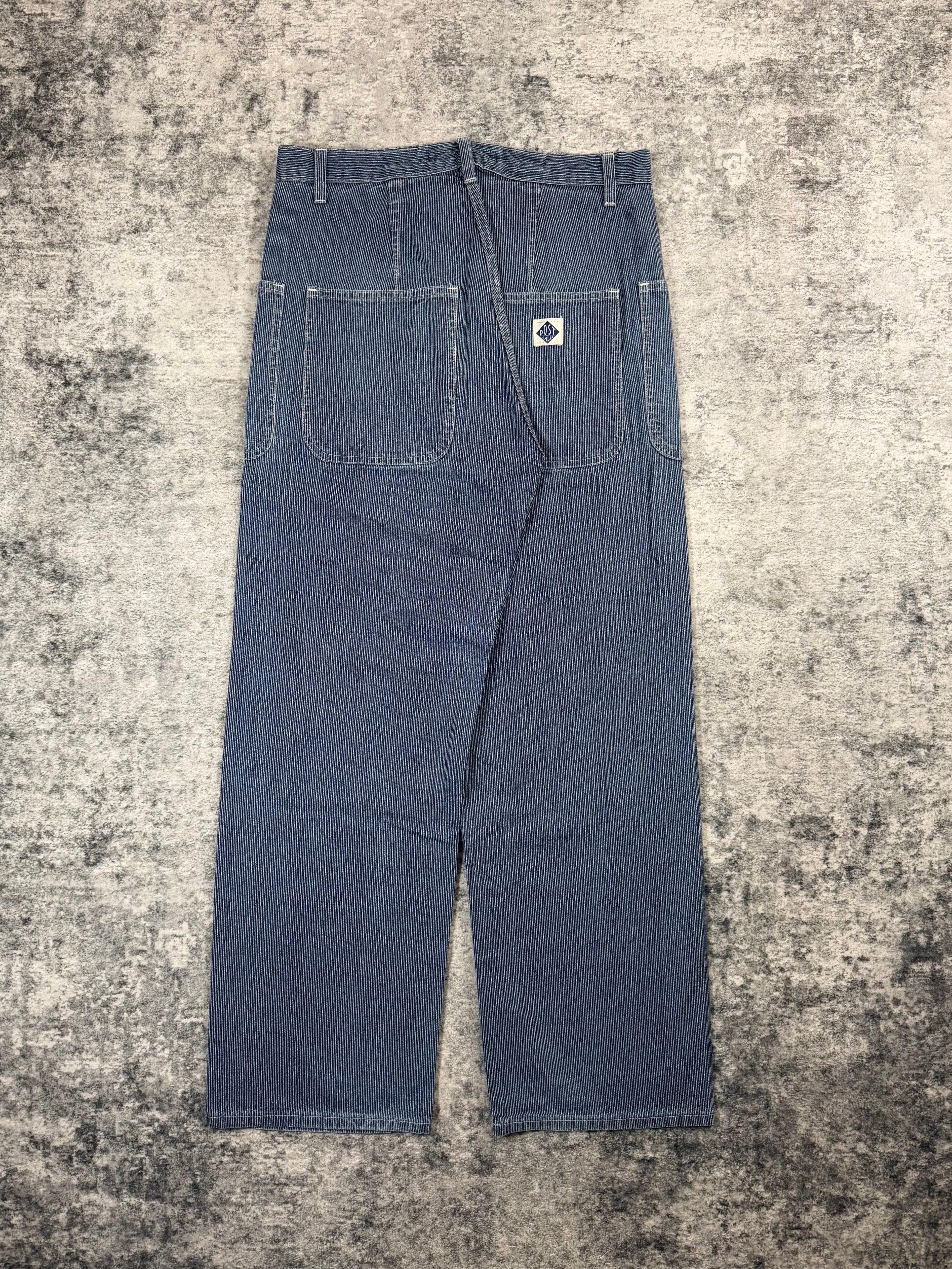 SS08 Junya Watanabe MAN x Post O’Alls Hickory Stripe Work Pants