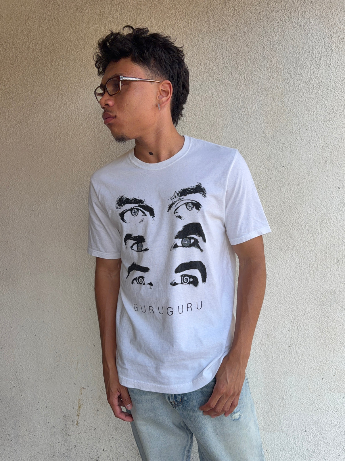 AW06 Undercover “Guru Guru” Hyptnotized Eyes T shirt