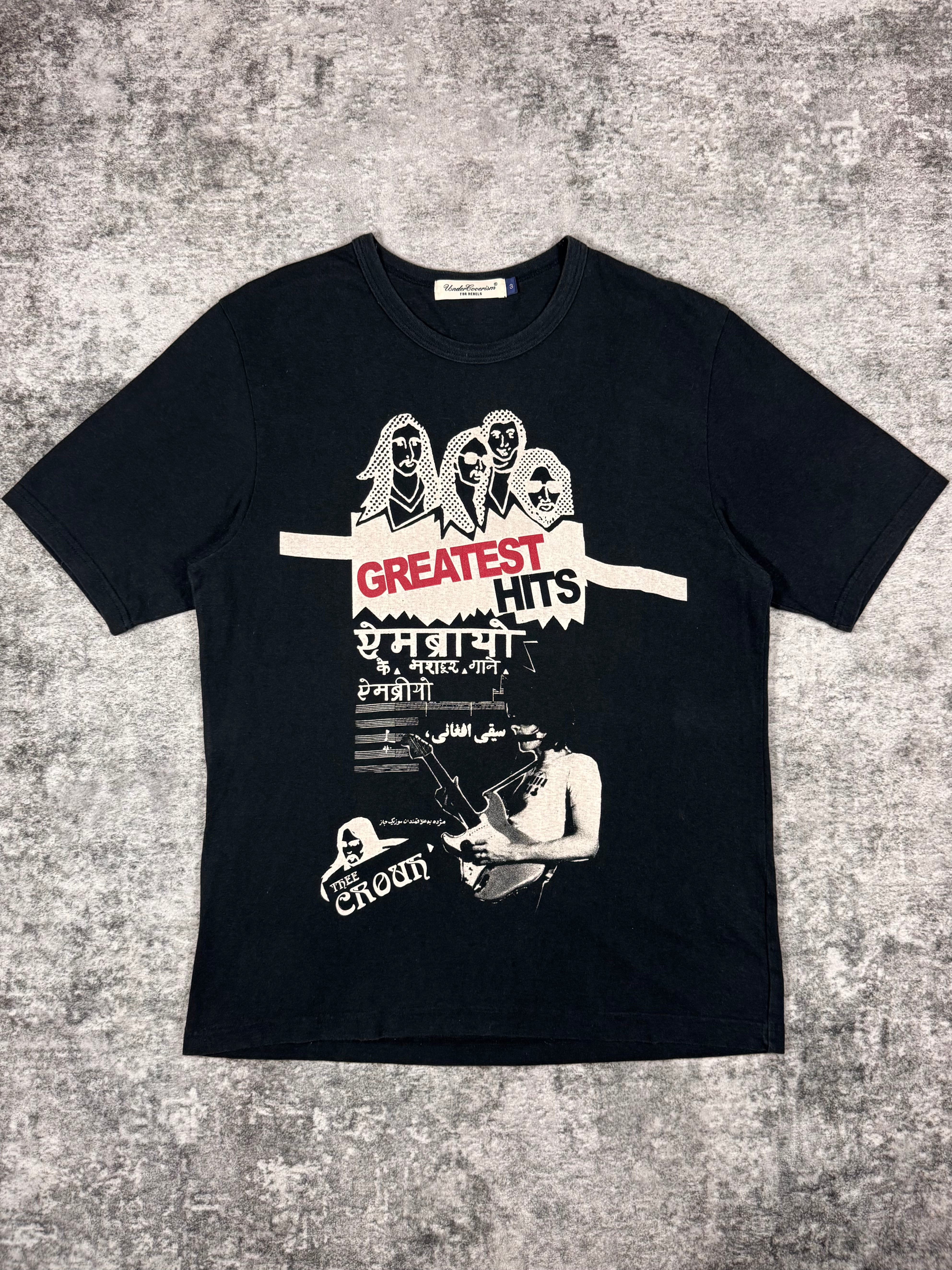 SS06 “T” Undercover ‘The Greatest Hits’ Crough T shirt