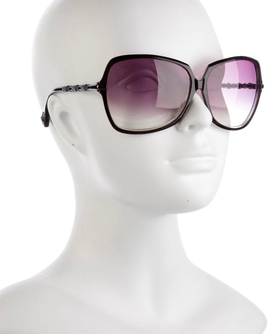 2010s Chrome Hearts ‘Iku Iku’ Cemetery Cross Butterfly Sunglasses