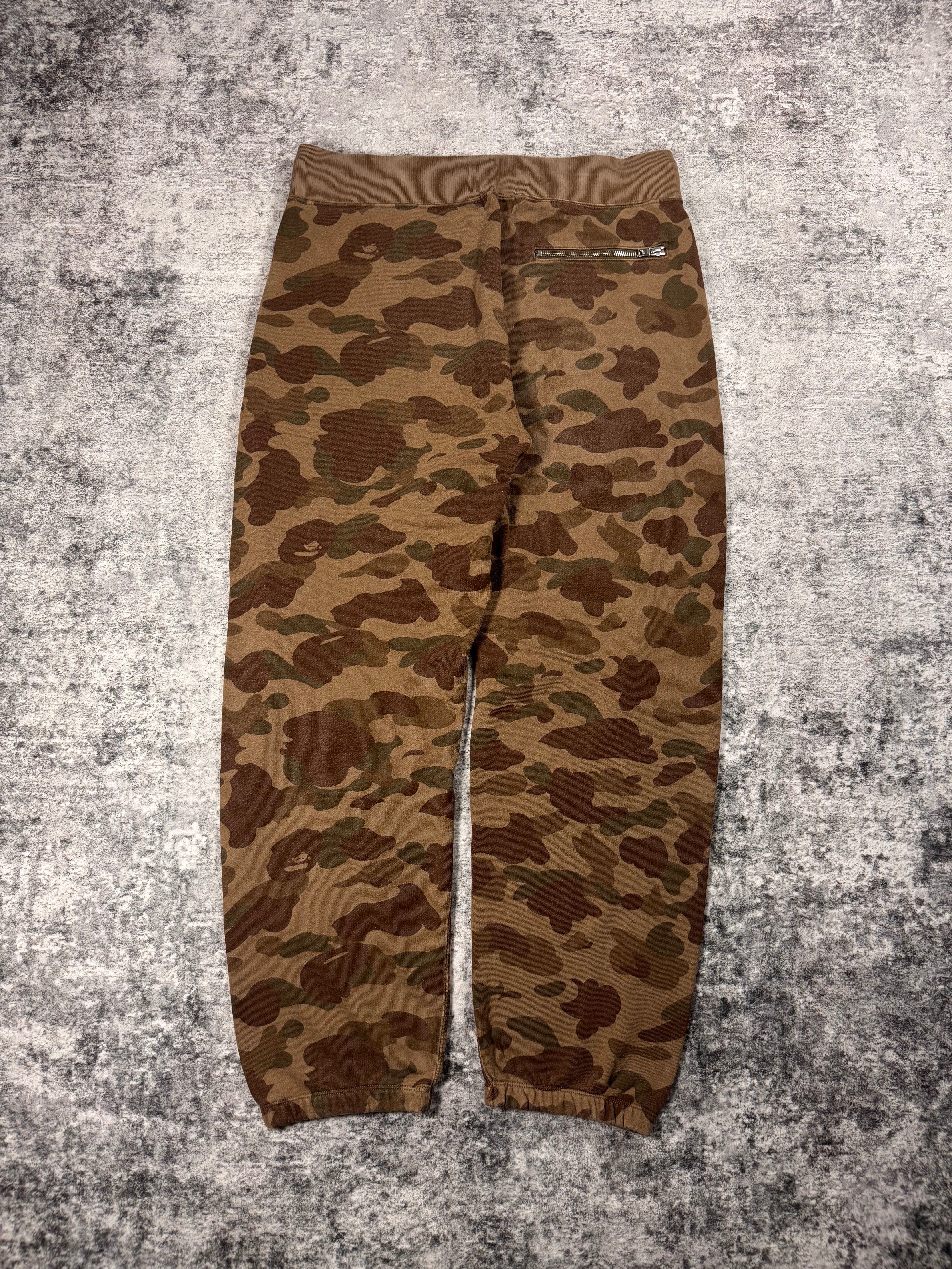 2010s A Bathing Ape Brown ‘ABC Camo’ Sweatpants