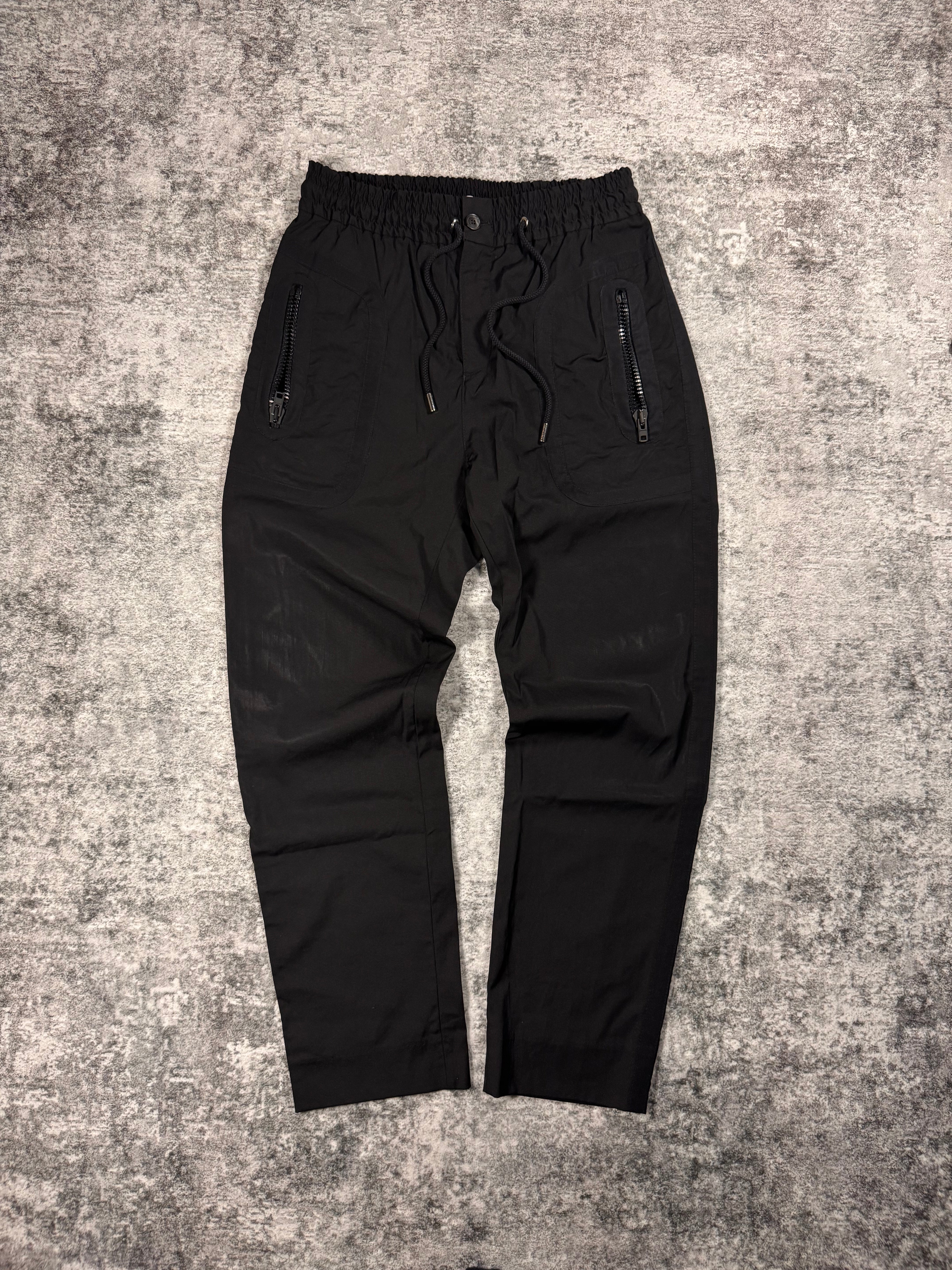 Givenchy FW17 Riccardo Tisci Black Nylon Pants