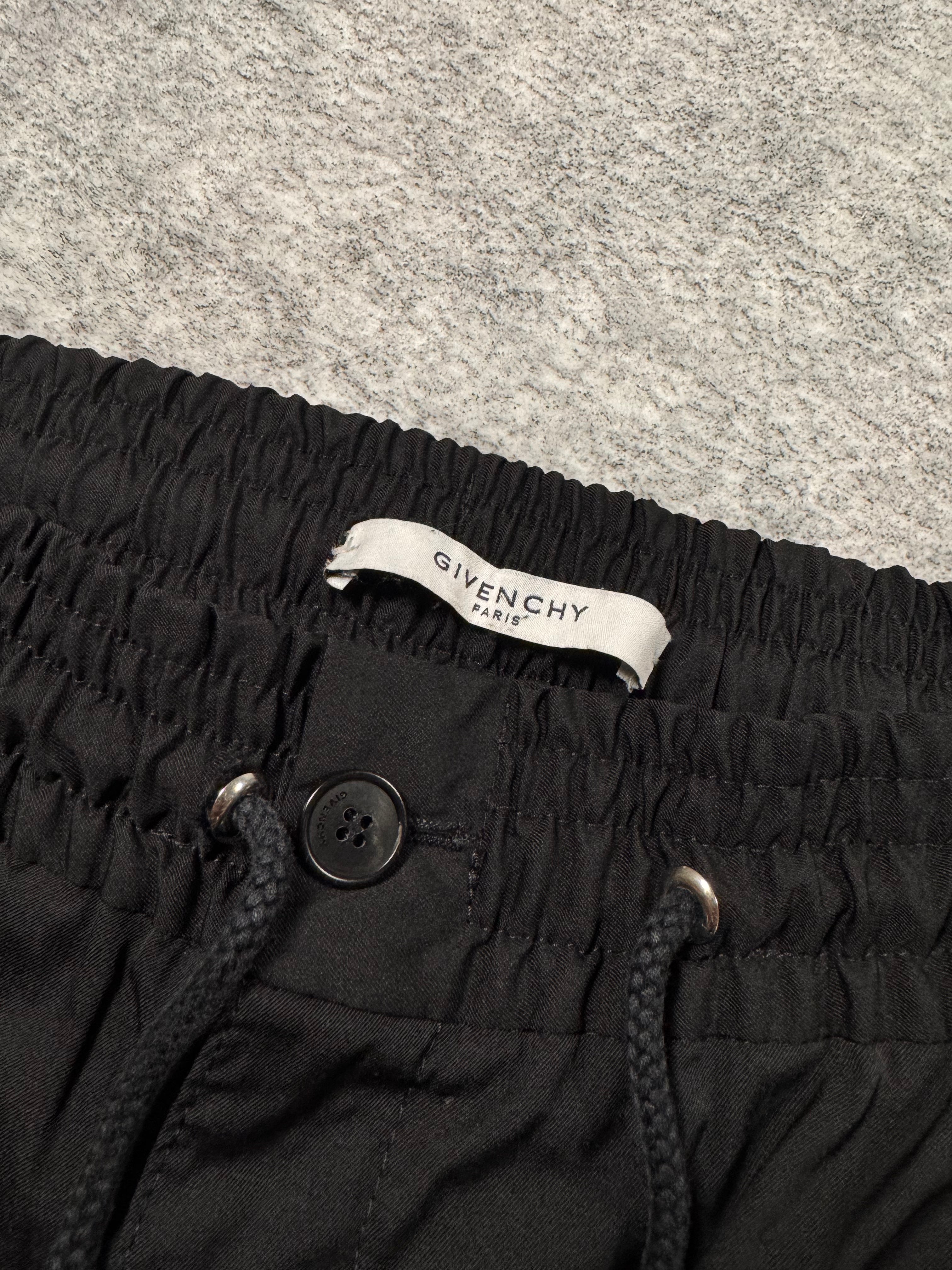 Givenchy FW17 Riccardo Tisci Black Nylon Pants