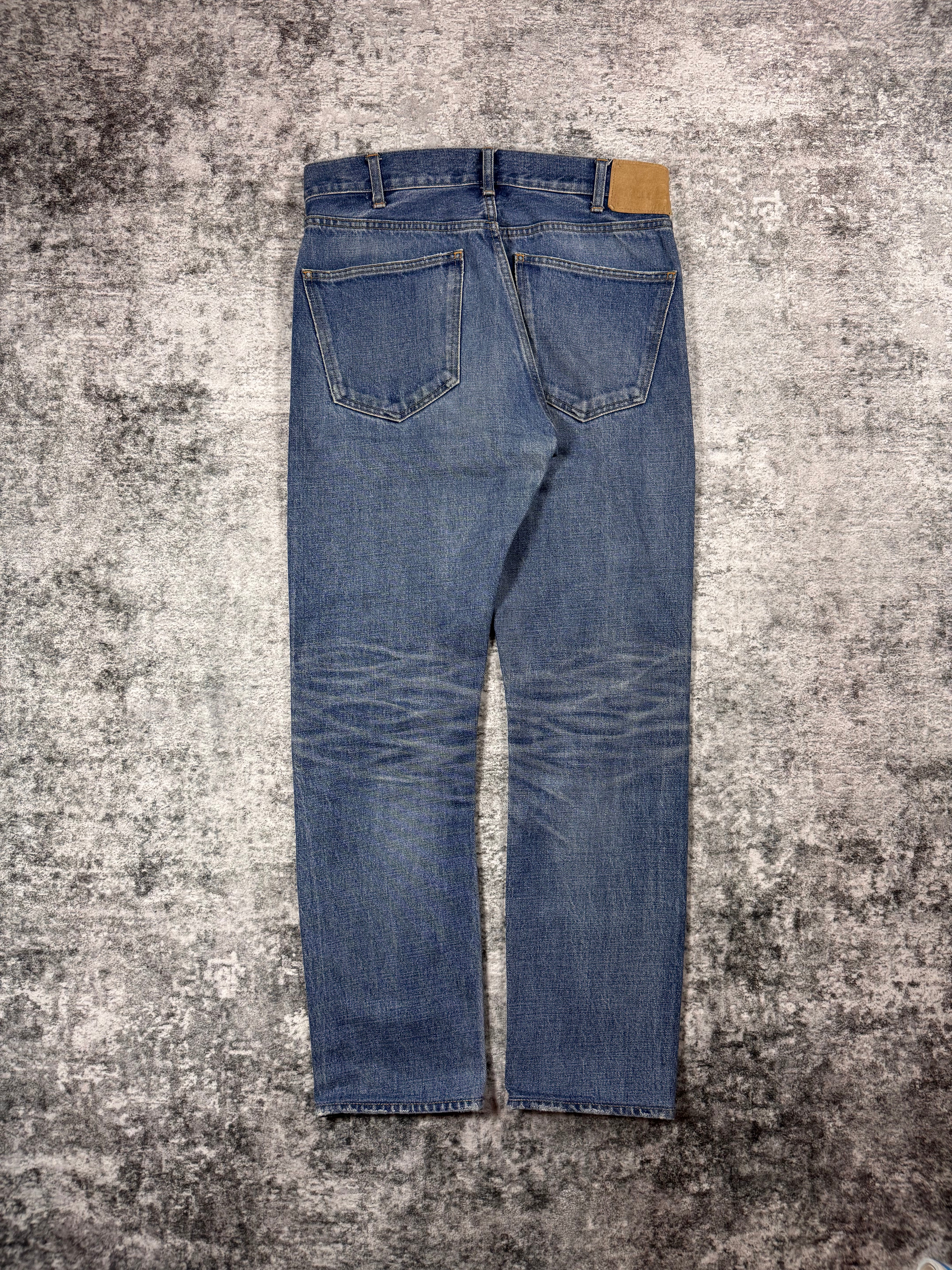 Celine FW23 Heidi Slimane ‘Lou’ Vintage Union Wash Denim