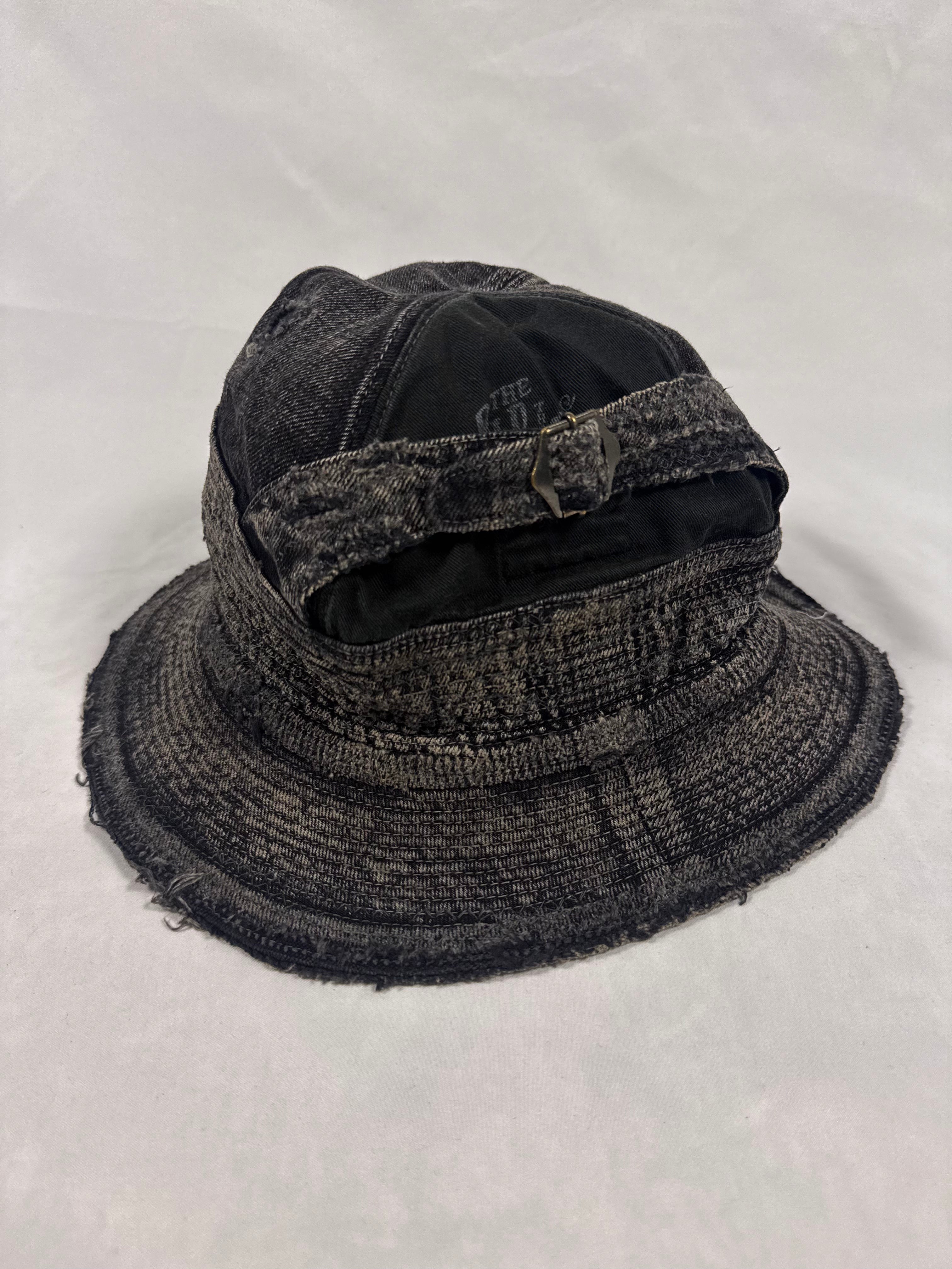 Kapital Kountry Black ‘Old Man & The Sea’ Distressed Bucket Hat