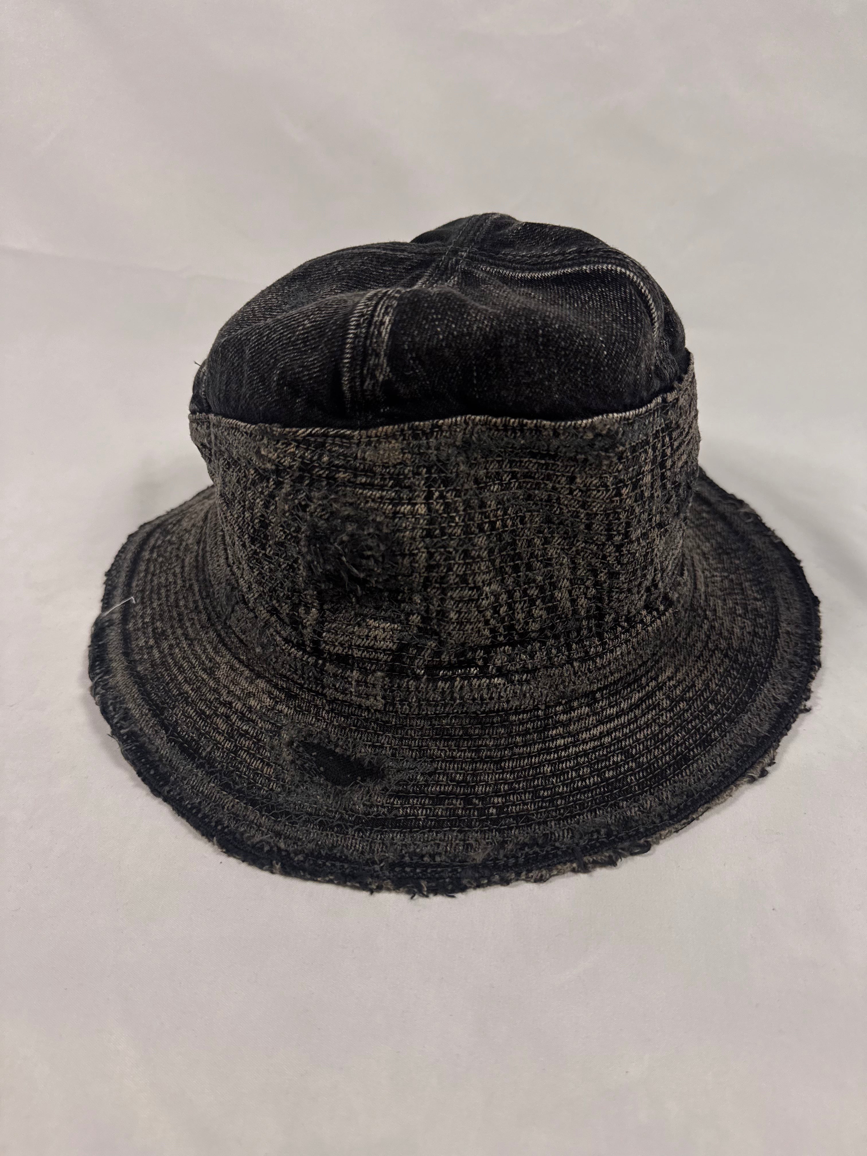 Kapital Kountry Black ‘Old Man & The Sea’ Distressed Bucket Hat