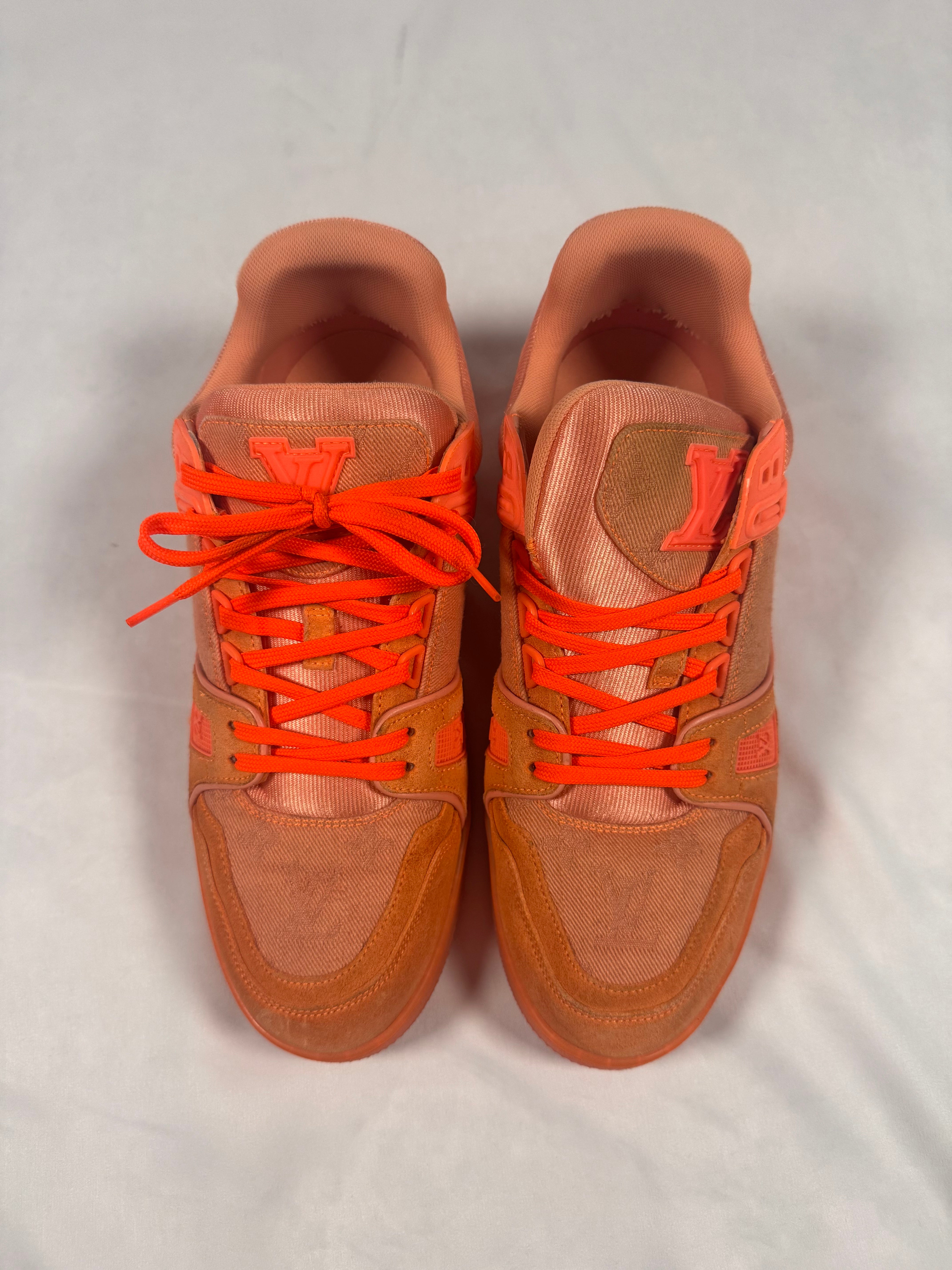 Louis Vuitton ‘Solar Orange’ Virgil Abloh LV Trainer Sneaker