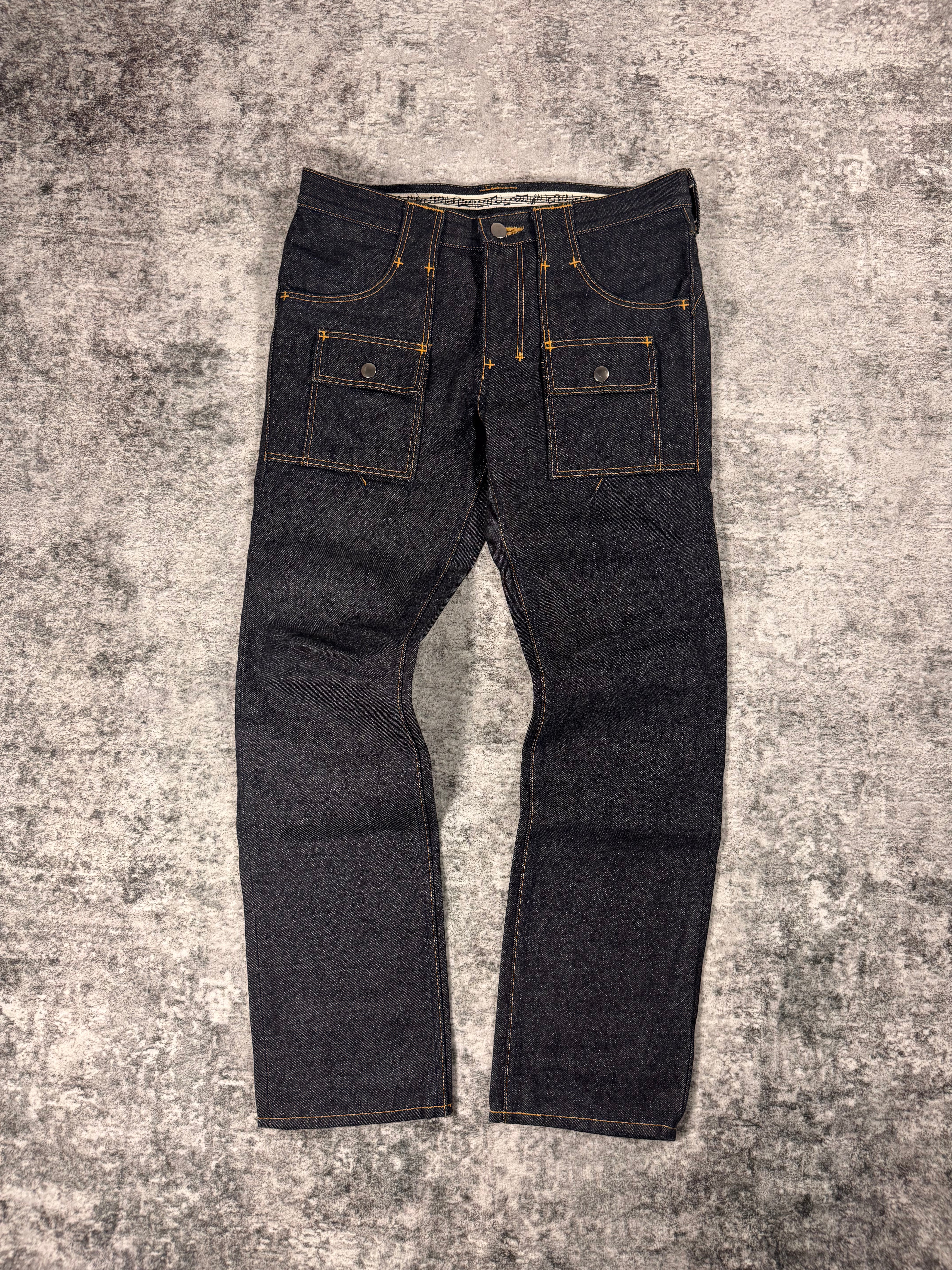 FW08 Number (N)ine Selvedge Cargo Pain Denim