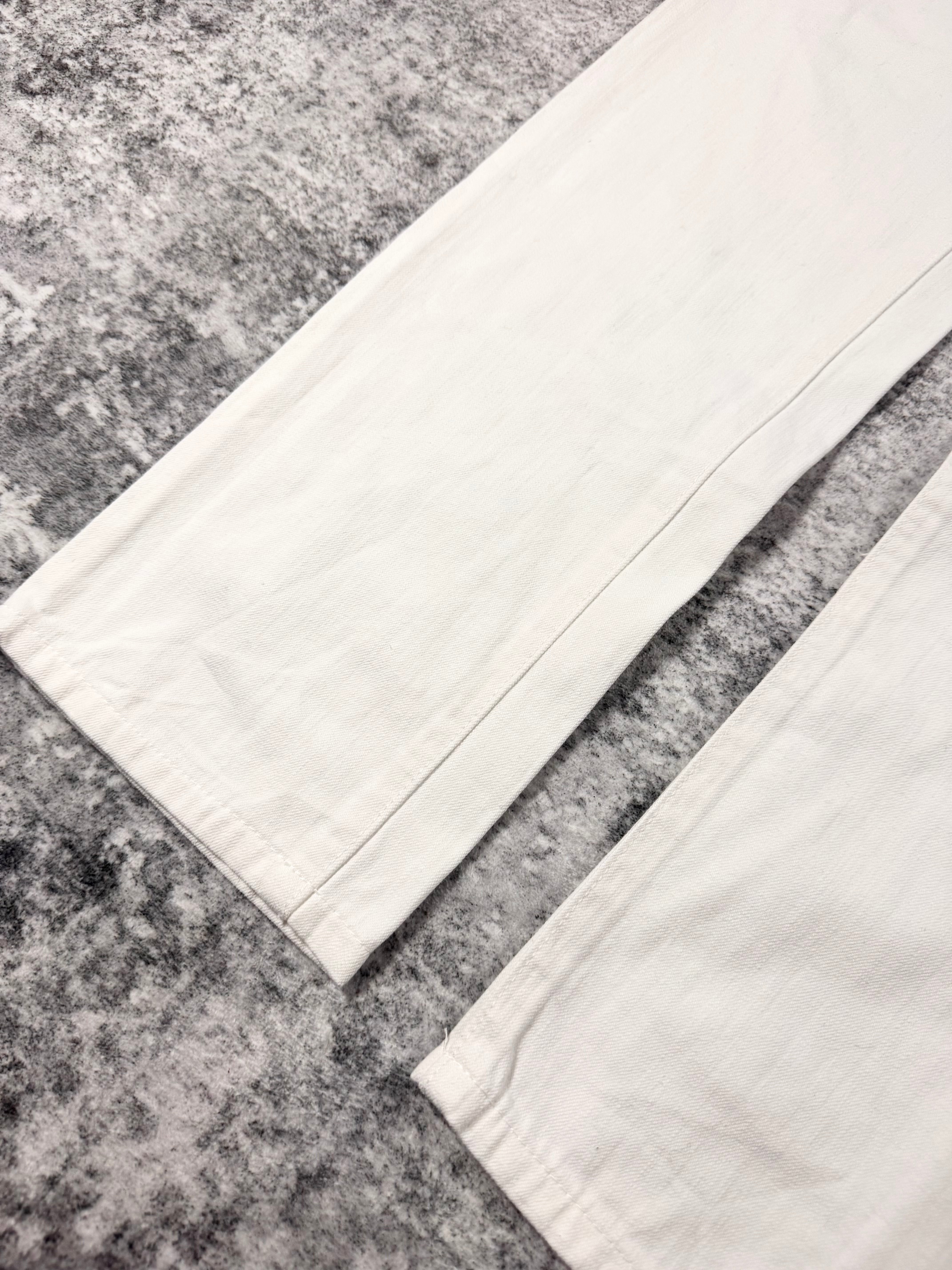 FW06 Dior Homme "These Grey Days" White Denim