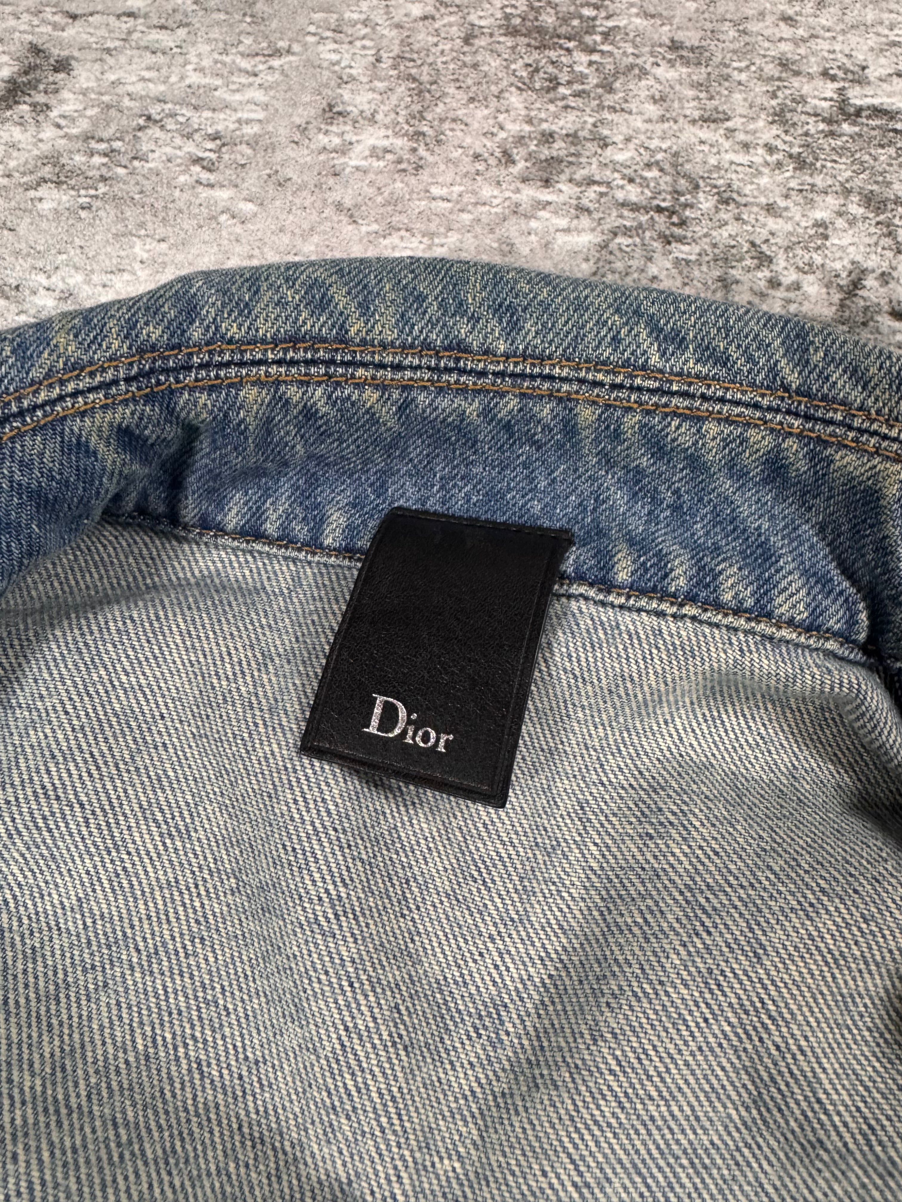 FW15 Dior Homme Kris Van Assche Denim Jacket
