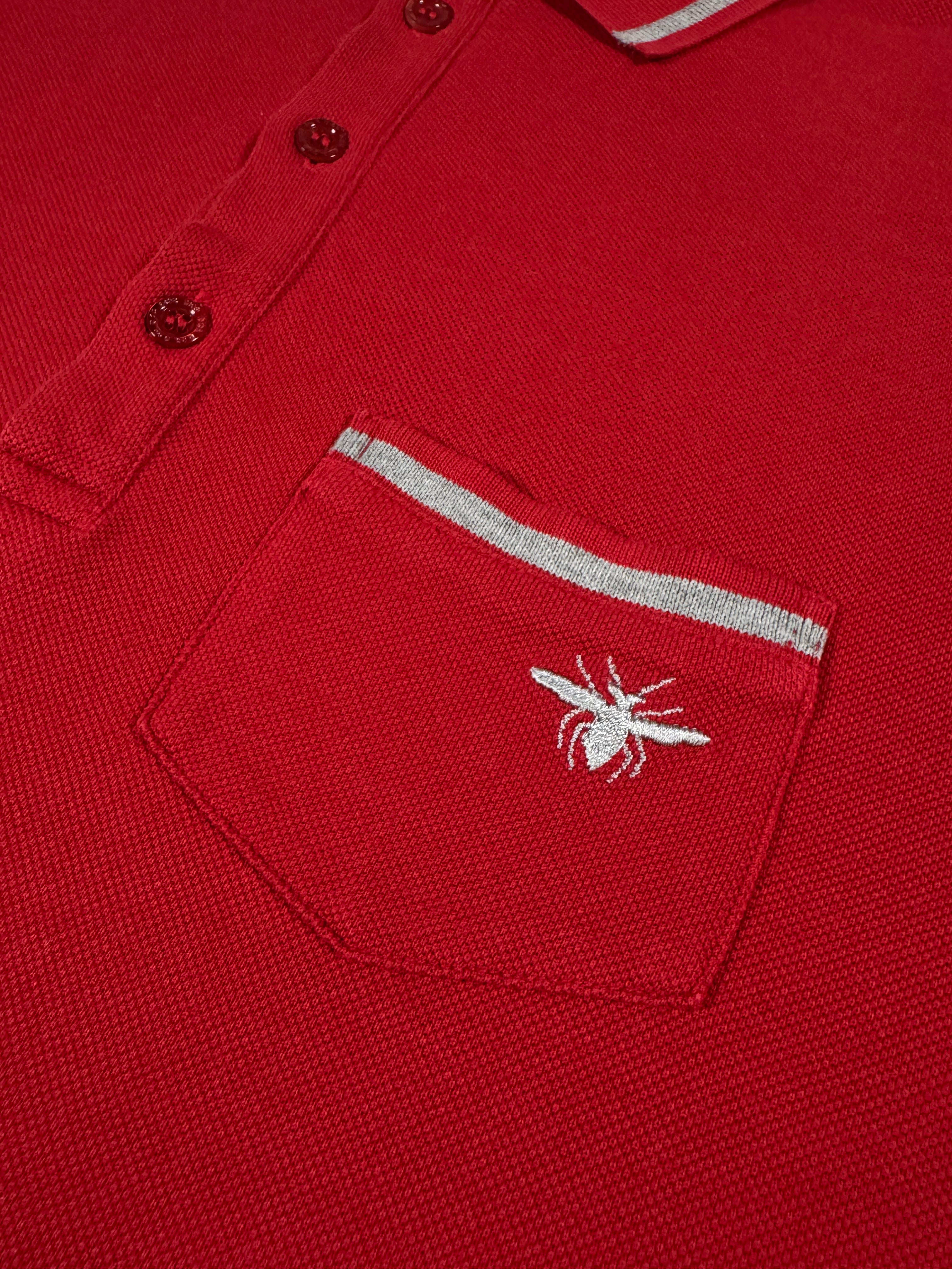 Dior Homme 2013 Kris Van Assche Bee Embroidery Polo