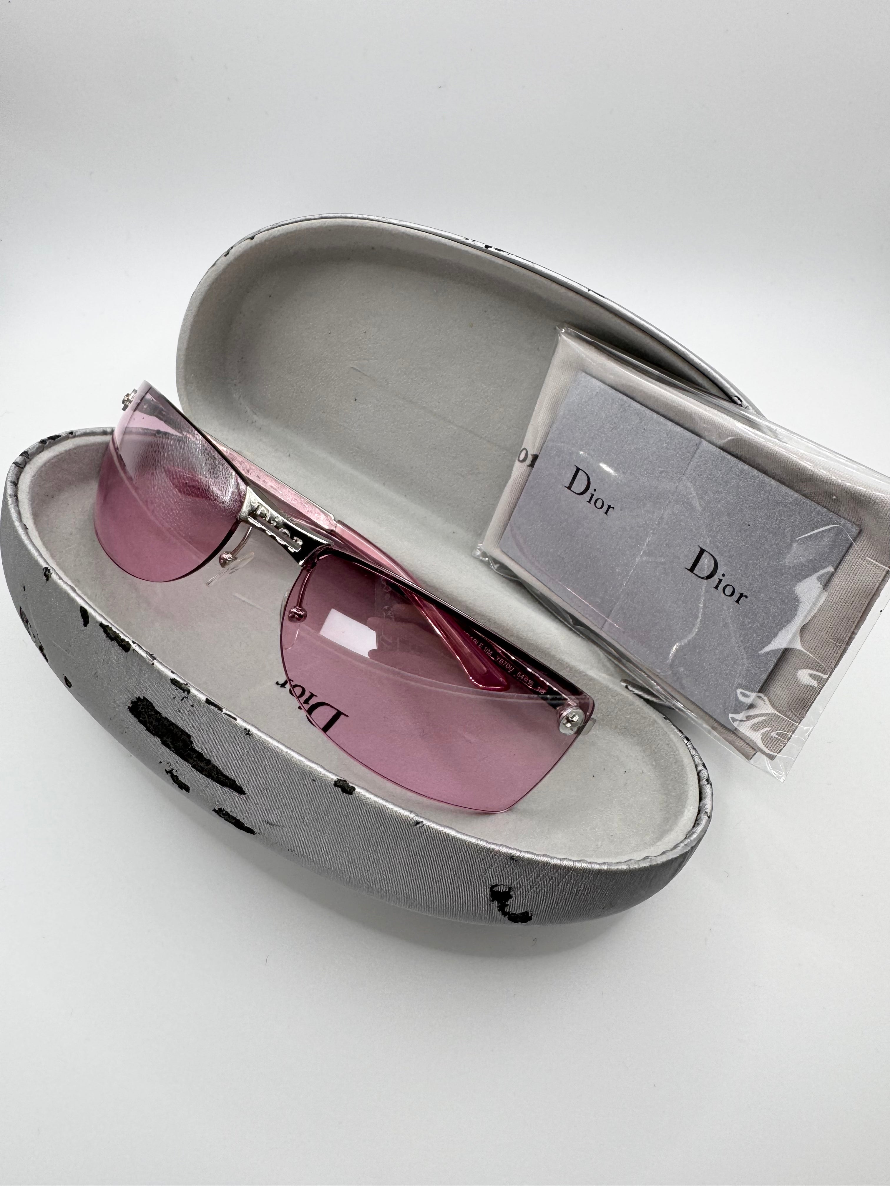 2000s Christian Dior 'Adiorable' Aviator Sunglasses
