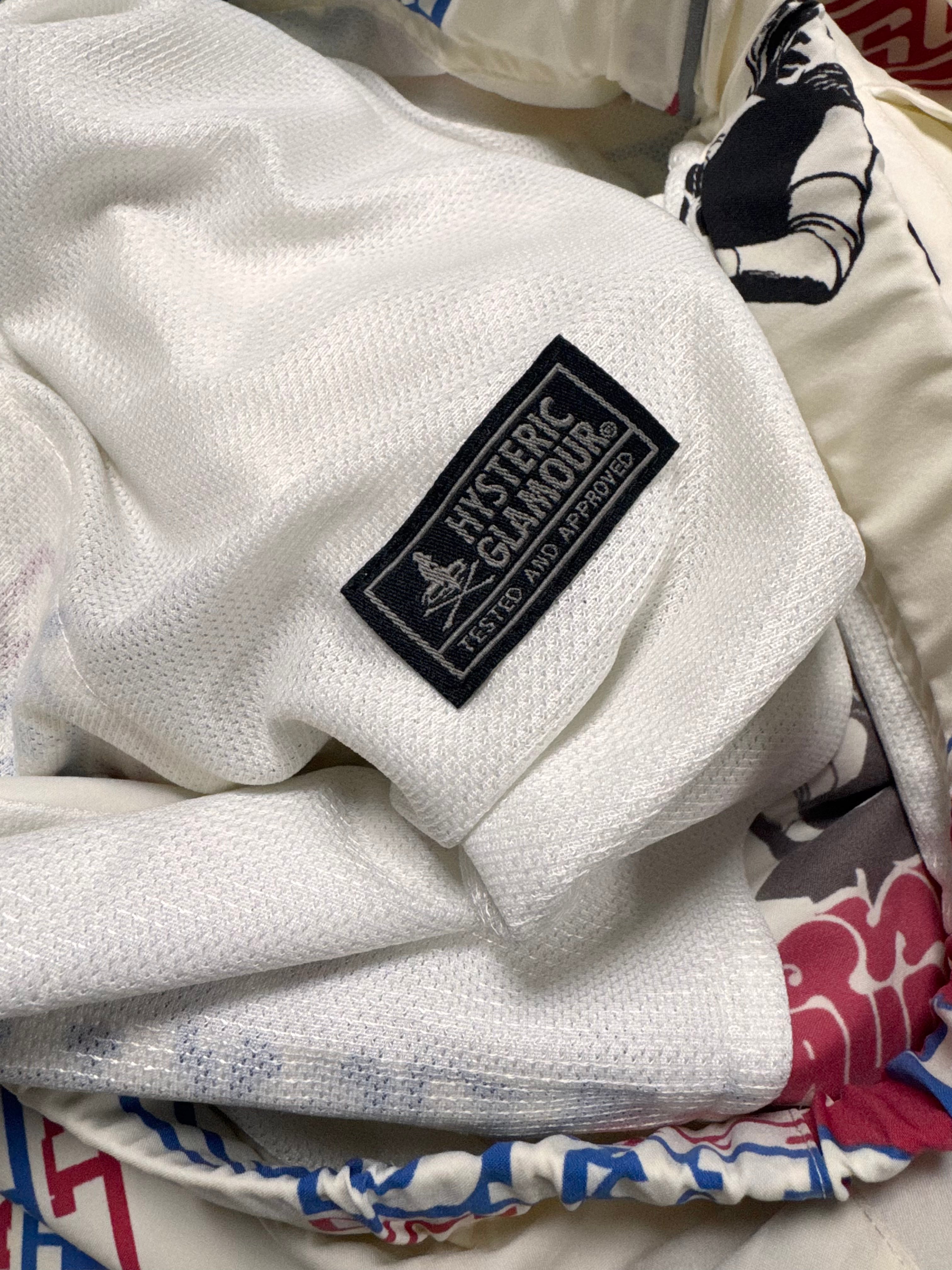 Hysteric Glamour ‘Vixen Girl’ Multi-Print Nylon Pants