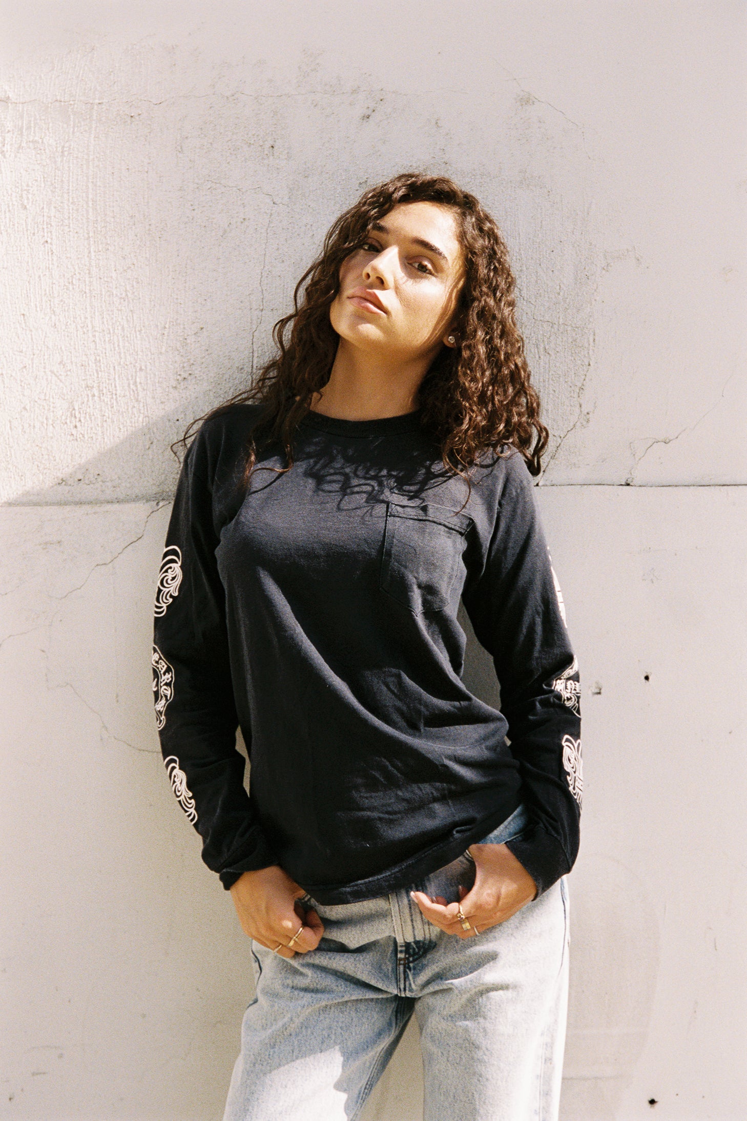 90s Chrome Hearts 00s 'Fuck You' Multi-Logo Longsleeve